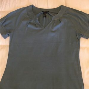 Slate blue Banana Republic top